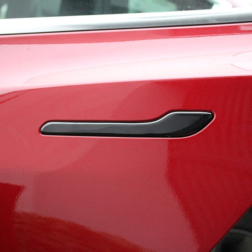 Tesla Model Y Door Handle Decal Wrap, 4pc Set