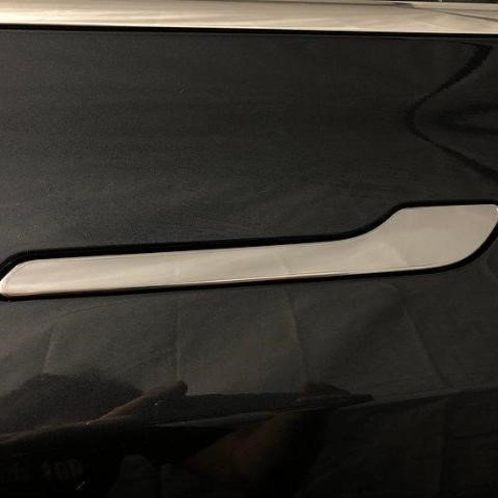 Tesla Model 3, Y Door Handle Protection Clear Vinyl Decal Wrap, 4pc Set, 2017-2024