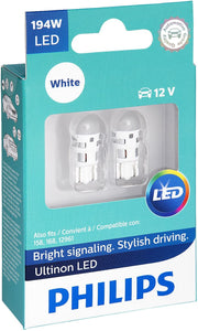 Fiat 500E LED Map Light Bulbs, Bright White, 2009-2019