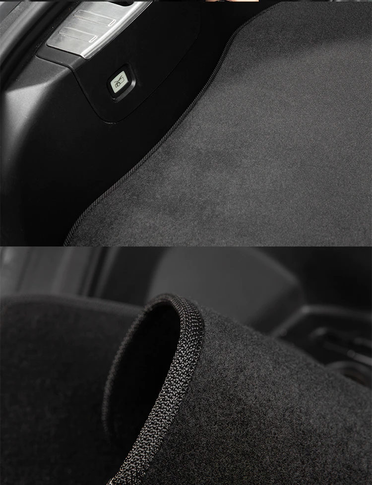 Tesla Model 3 Front Trunk / Frunk Carpet Cargo Mat, Non-Slip, Black, 2017-2021