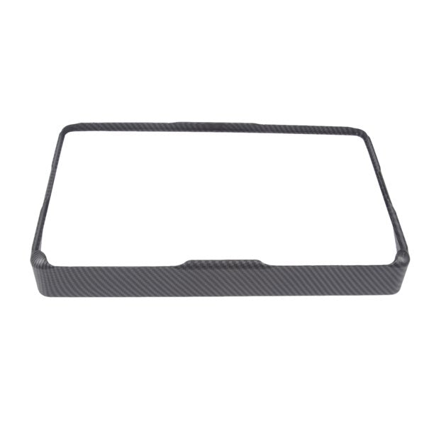 Tesla Model 3, Y, Center Screen Shade Visor Canopy Cover, Matte Carbon Fiber