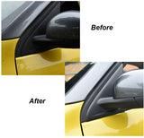 Smart Car Fortwo 453 Outer Mirror Pillar Vinyl Wraps, Many Colors, 2015-2021