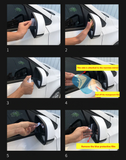 Chevy Volt Outside Mirror Anti-Fog Film Covers, 2011-2019