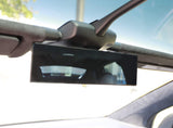 Tesla Model S, 3, X, Y, Inside Rear View Mirror, Wide Angle View Anti-Glare Blue Tint Curve Convex Clip On