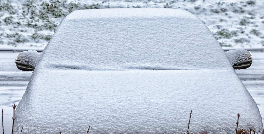 Jaguar I-Pace Side Mirror Snow Covers, With Carry Pouch, Black