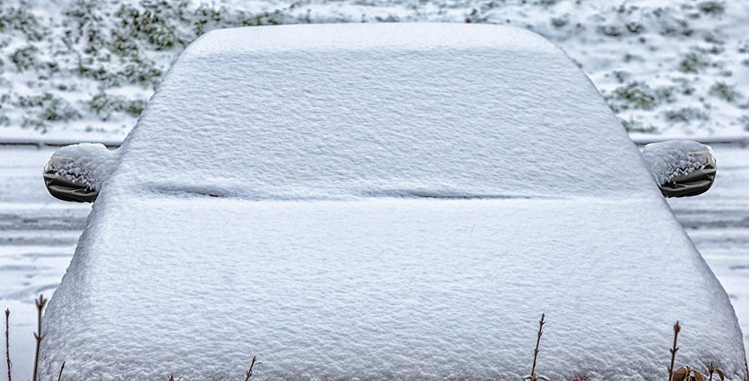 Jaguar I-Pace Side Mirror Snow Covers, With Carry Pouch, Black