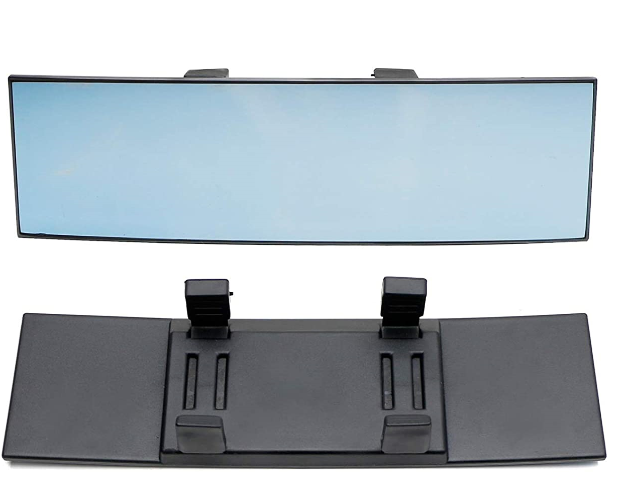 Tesla Model S, 3, X, Y, Inside Rear View Mirror, Wide Angle View Anti-Glare Blue Tint Curve mirror