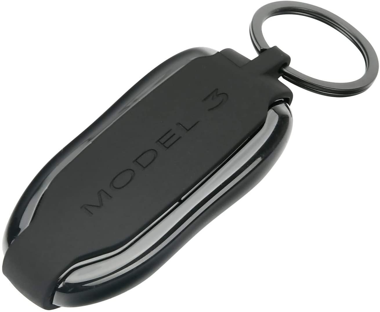 Tesla Model 3 Key Fob Cover Shell Protector Case Holder, Black, 2017-2026
