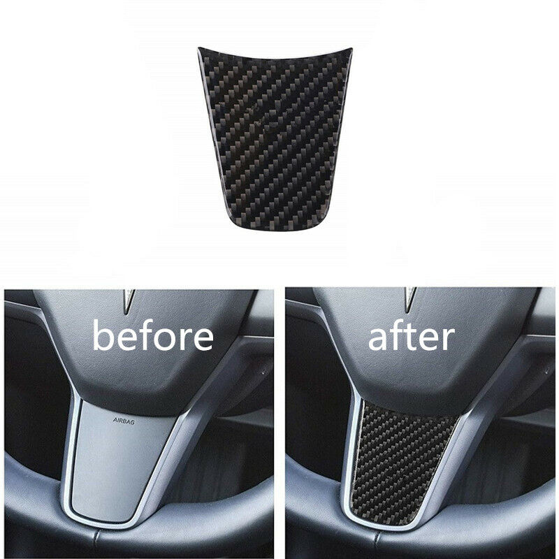 Tesla Model 3, Y, Steering Wheel Lower Decal Sticker, Many Colors