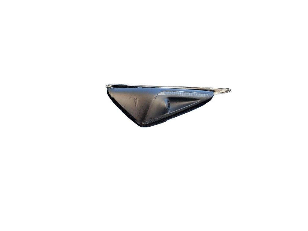 Tesla Model 3 Chrome Delete Vinyl Blackout Kit, Side Camera Trim, Matte Black