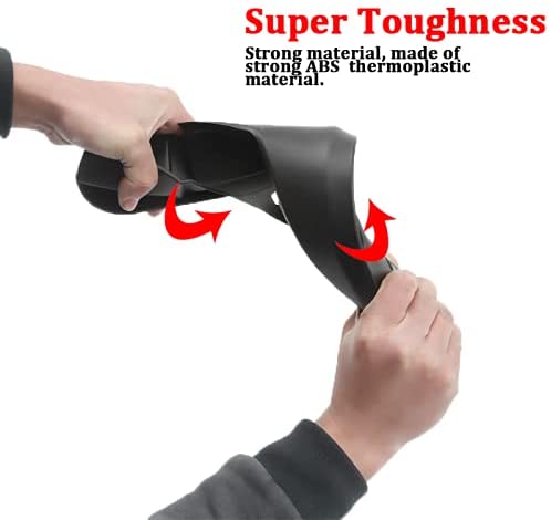 Tesla Model 3 Mud Flaps, No-Hole, ABS, 4-Piece Set, 2017-2021