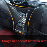 Fiat 500E Front Seat Storage Pocket Net