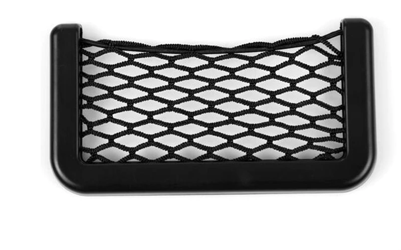 Fiat 500E Storage Net Pocket Phone Holder Organizer