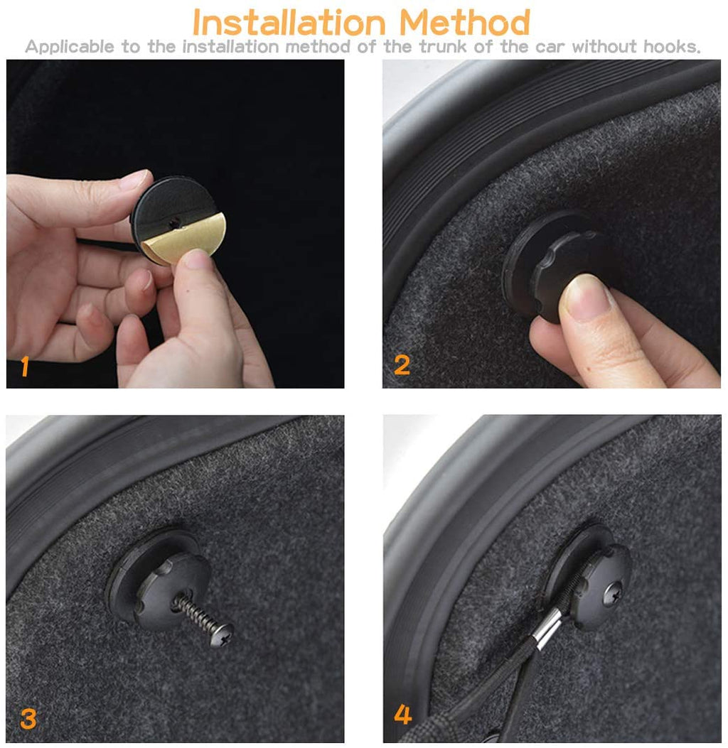 Tesla Model S, 3, X, Y Trunk Cargo Net (Envelope Style)