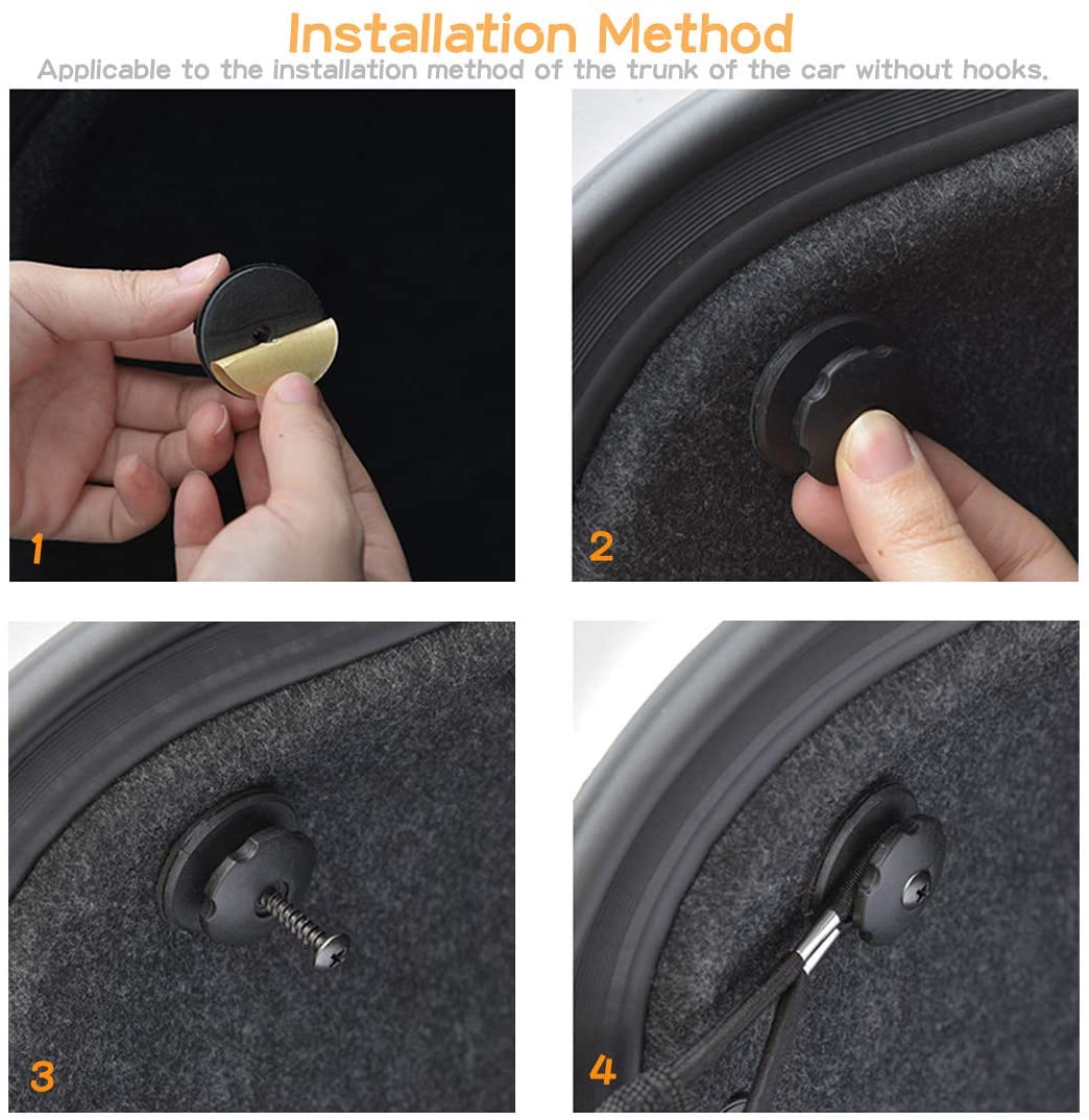 Tesla Model S, 3, X, Y Trunk Cargo Net (Envelope Style)