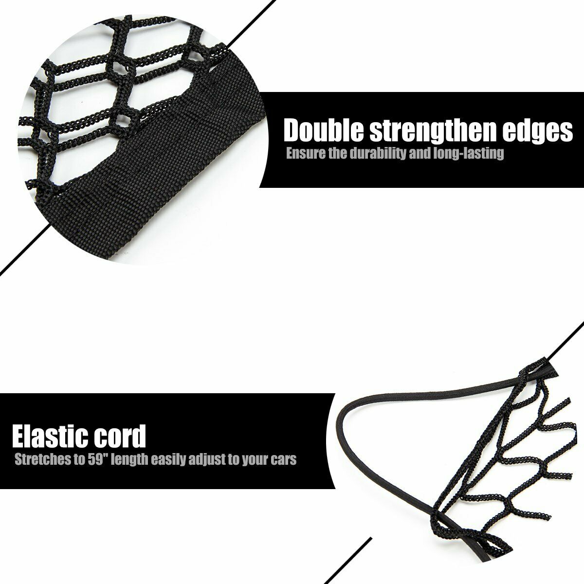 Chevy Bolt EV Trunk Cargo Net Storage Organizer, 2017-2023