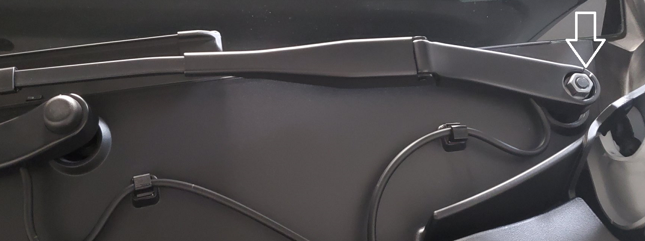 Tesla Model 3, Y Wiper Arm Nut, 2017-2022