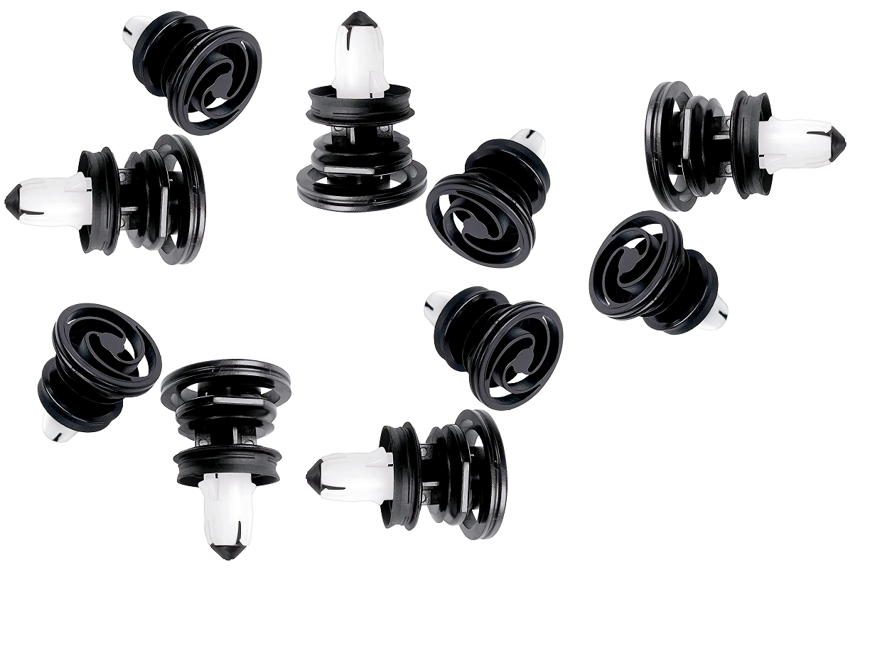 Tesla Model 3 Door Panel Trim Retainer Clips, Front or Rear, Pack of 10, 2017-2022