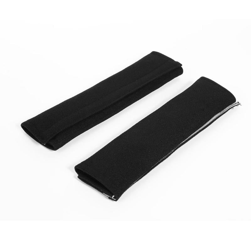 Fiat 500E Seat Belt Cover Pads, Black
