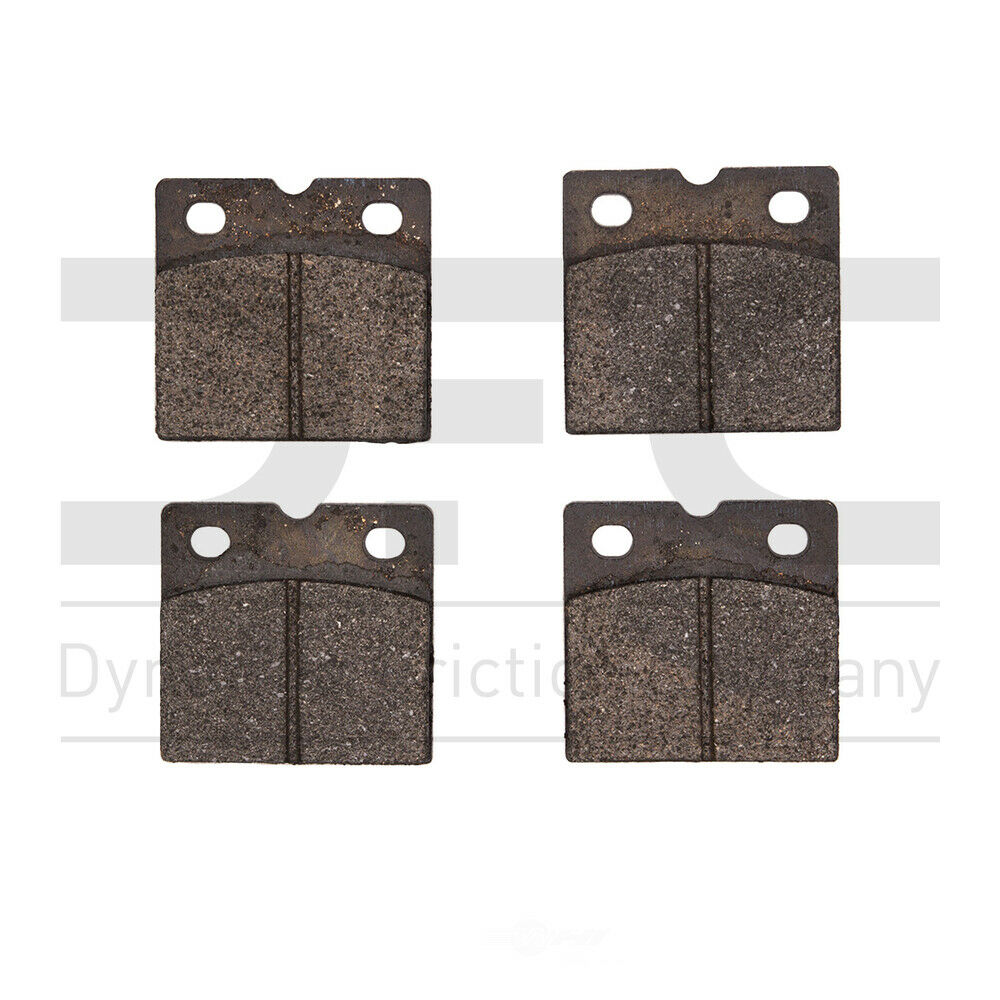 Tesla Model S Rear Parking Brake Pad Set, Low Metallic, 2012-2019