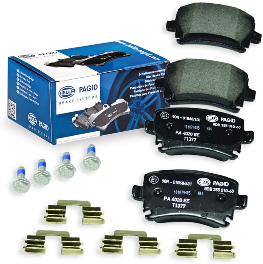 Smart Car Fortwo Hella Pagid Front Disc Brake Pads, 2008-2016