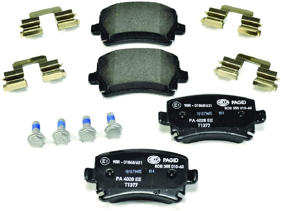 Smart Car Fortwo Hella Pagid Front Disc Brake Pads, 2008-2016