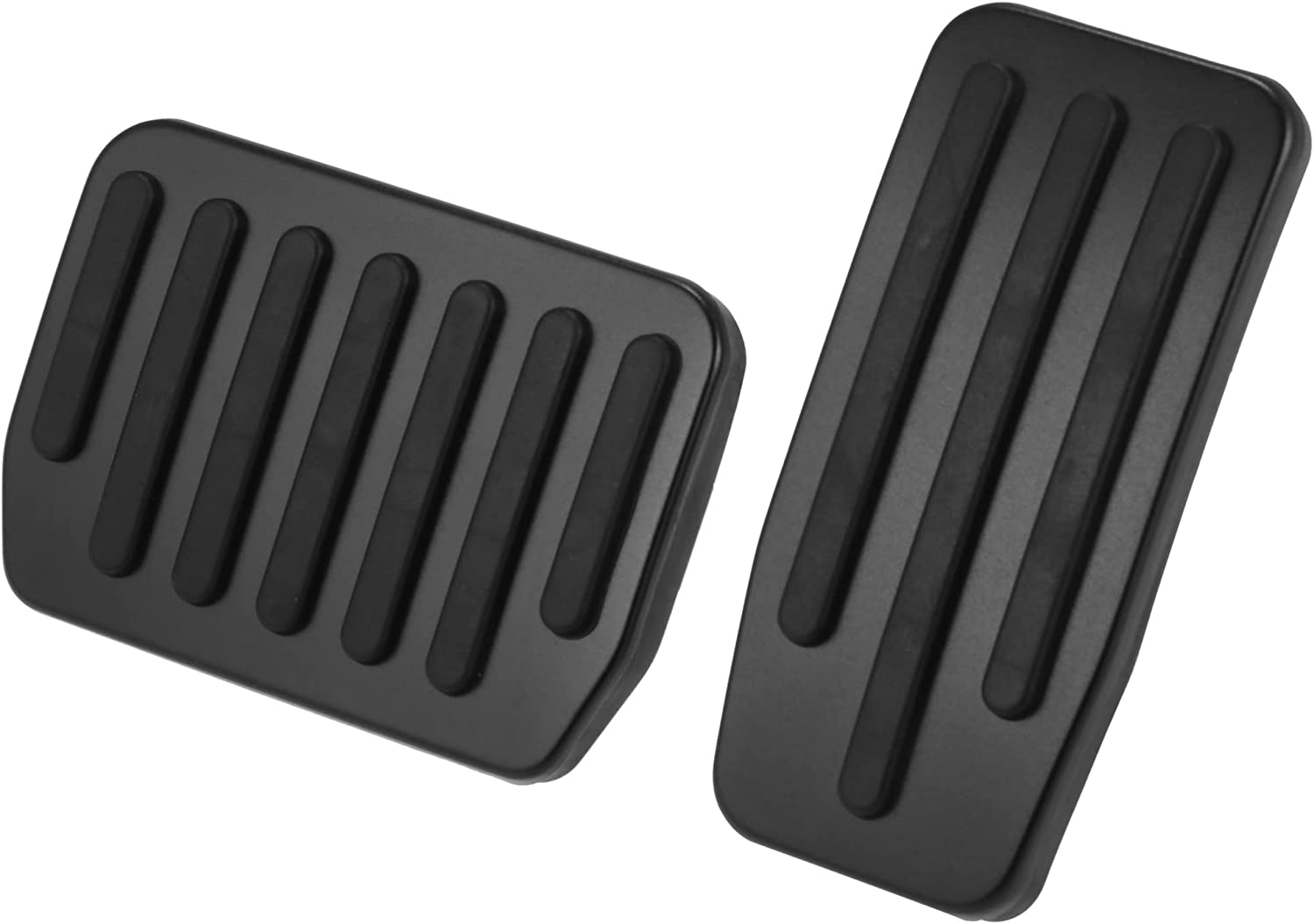 Tesla Model 3, Y, Aluminum Performance Pedal Pad Covers, Black, 2017-2025