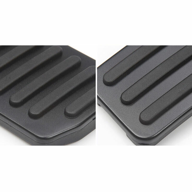 Tesla Model 3, Y, Aluminum Performance Pedal Pad Covers, Black, 2017-2025
