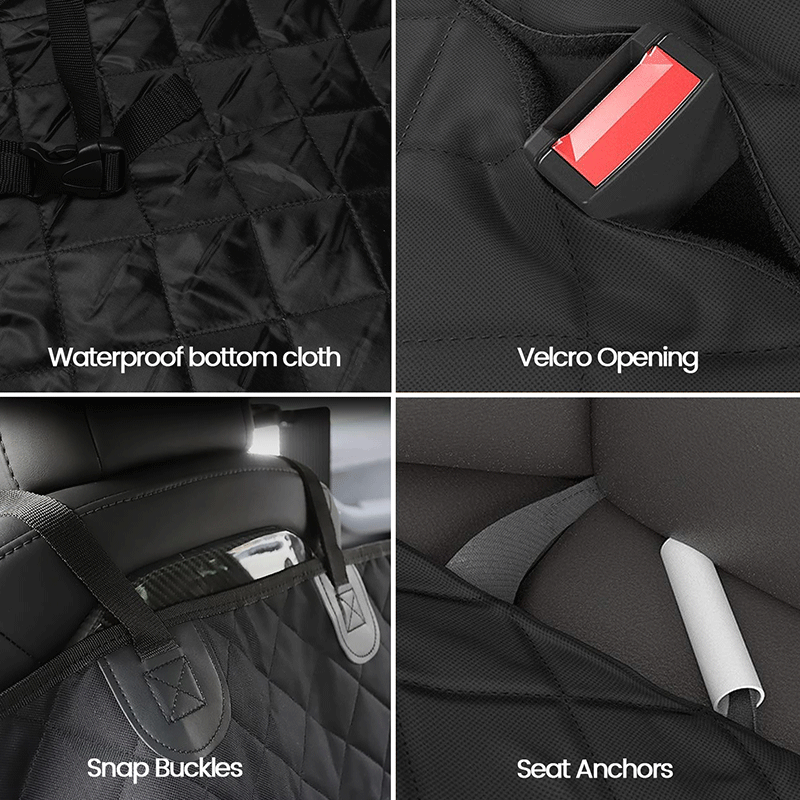 Tesla Model S, 3, X, Y, Rear Seat Pet Cover Protector, Waterproof, Scratch Proof, Nonslip