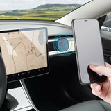 Tesla Model 3, Y Center Screen Side Cell Phone Holder Mount, Black
