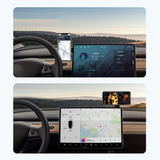 Tesla Model 3, Y Center Screen Side Cell Phone Holder Mount, Black