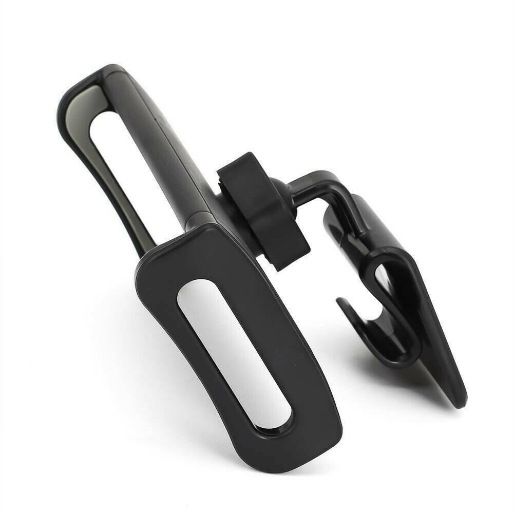 Tesla Model 3, Y Rear Back Seat Cell Phone Holder iPad Mount Bracket, Black