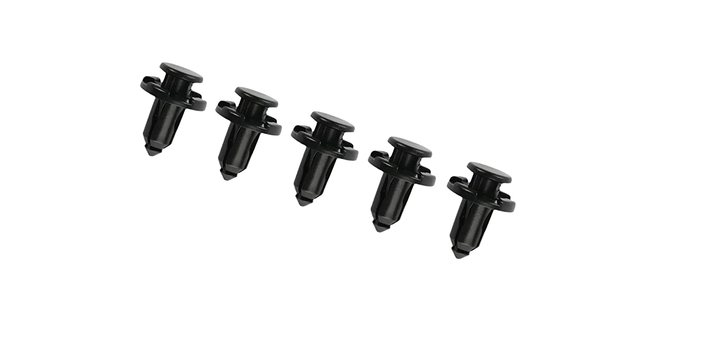 Tesla Model S Rear Wall Trunk Trim Retainer Push Pin Clips, 2012-2021