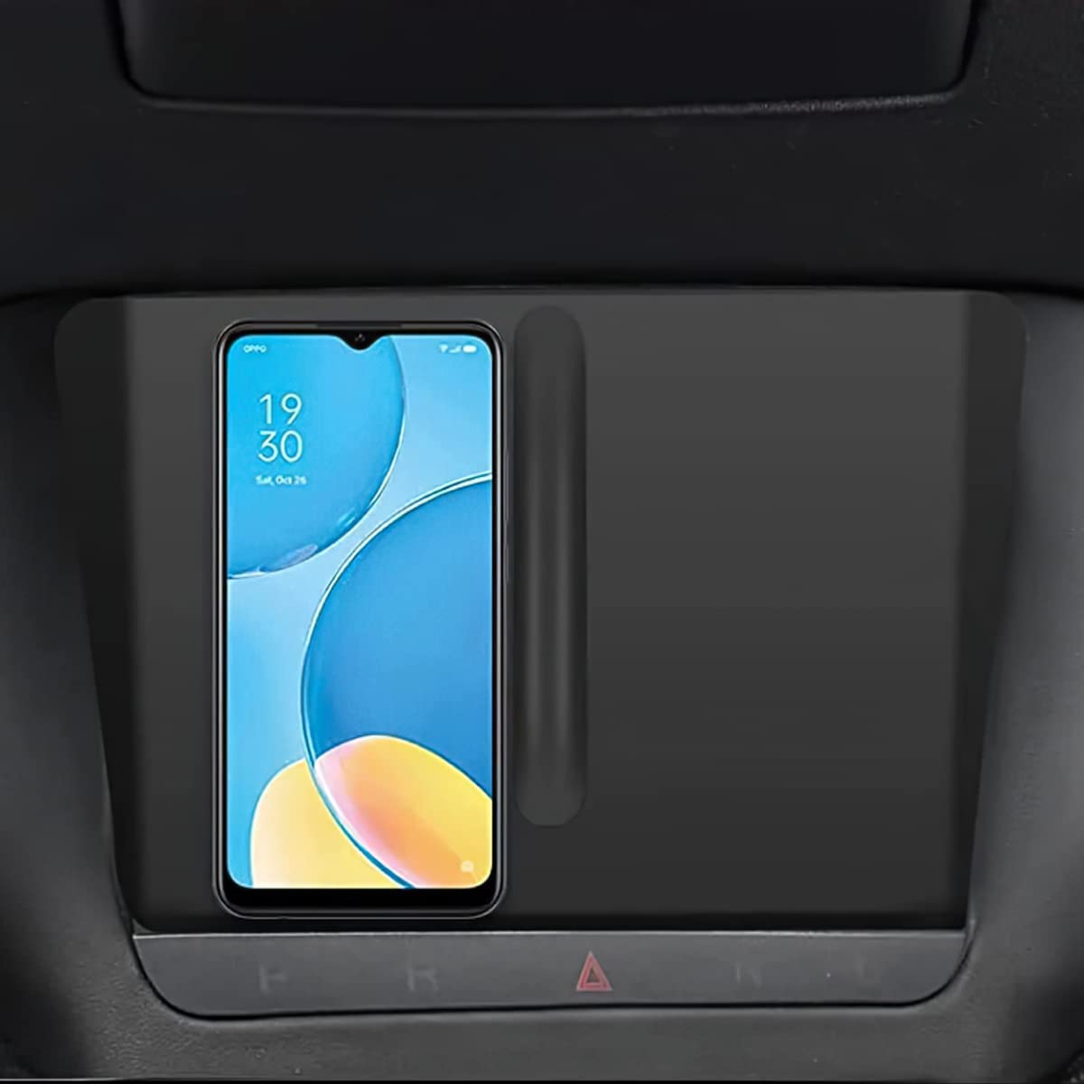 Tesla Model S, X Plaid Center Console Silicone Charging Pad, Black, 2021-2023