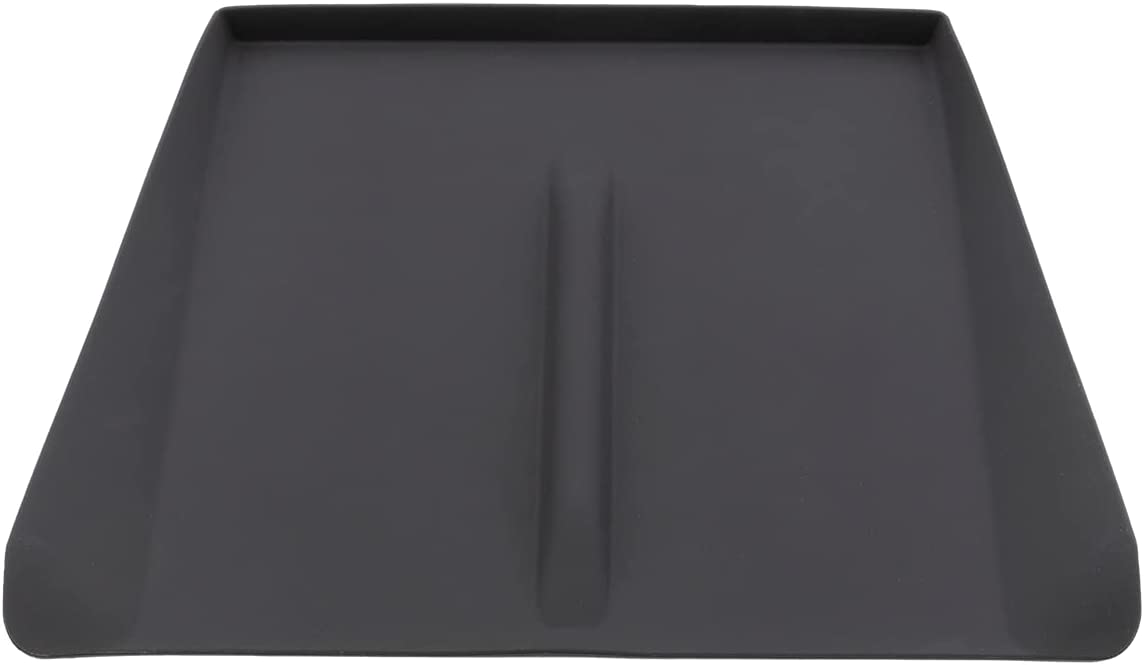 Tesla Model S, X Plaid Center Console Silicone Charging Pad, Black, 2021-2023