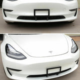 Tesla Model Y Front License Plate No-Hole Mounting Holder & Bracket Kit, 2020-2022