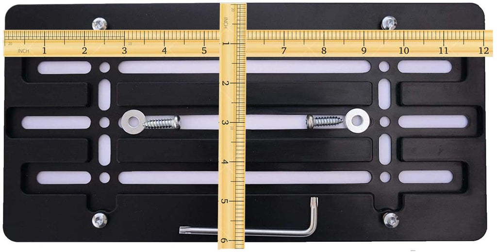 Tesla Model S, X Front License Plate Bumper Mount Holder Bracket, 2012-2021