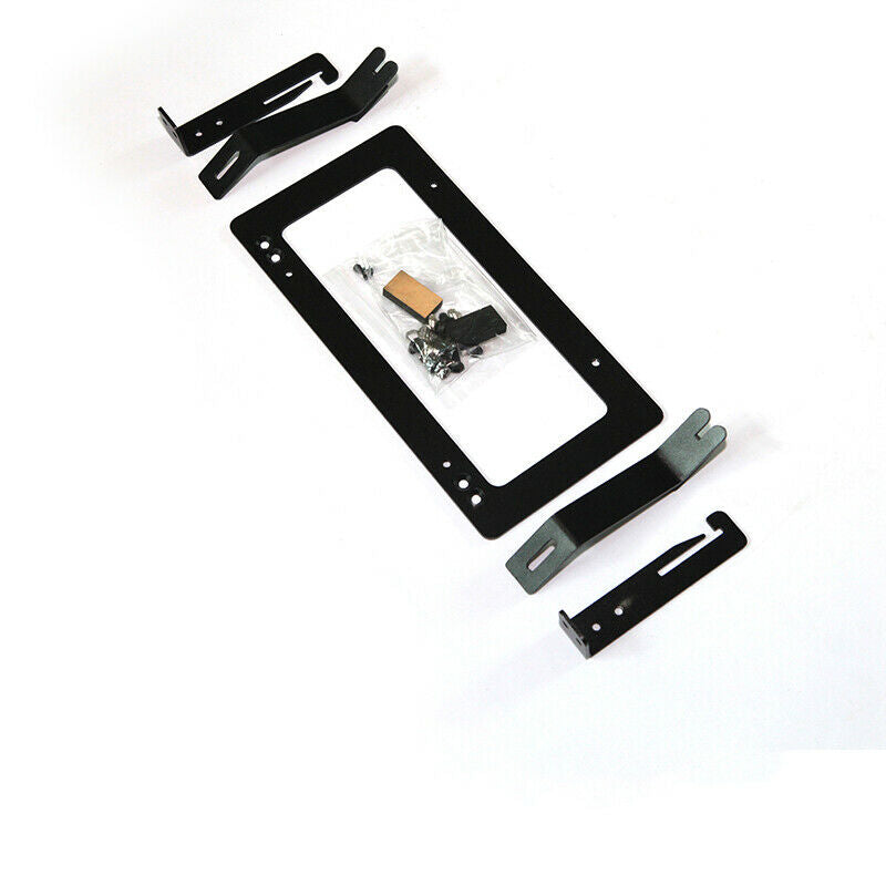 Tesla Model Y Front License Plate No-Hole Mounting Holder & Bracket Kit, 2020-2022