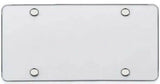 Tesla Model X Clear Unbreakable Flat Shield License Plate Cover