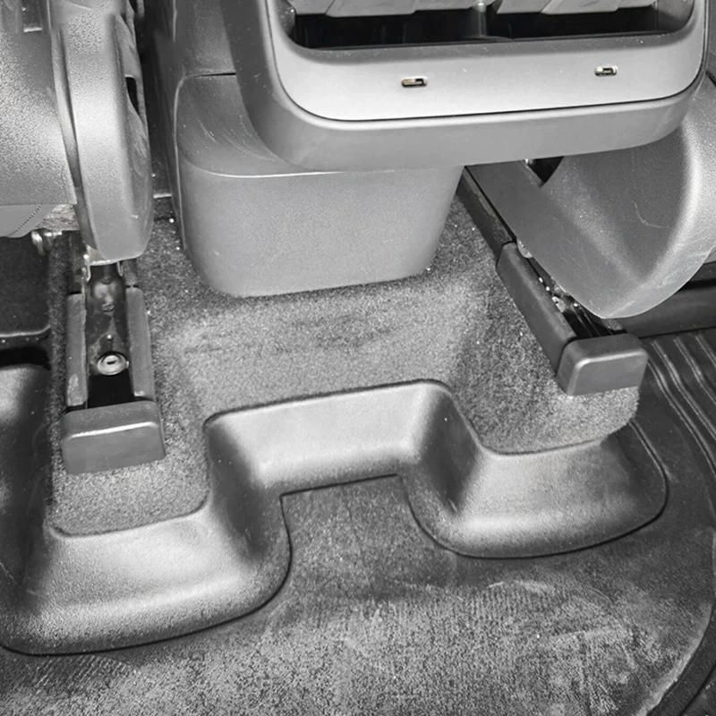 Tesla Model Y Anti-Kick Soft Rubber Plugs For Rear Seat Track Slide Rails, 2021