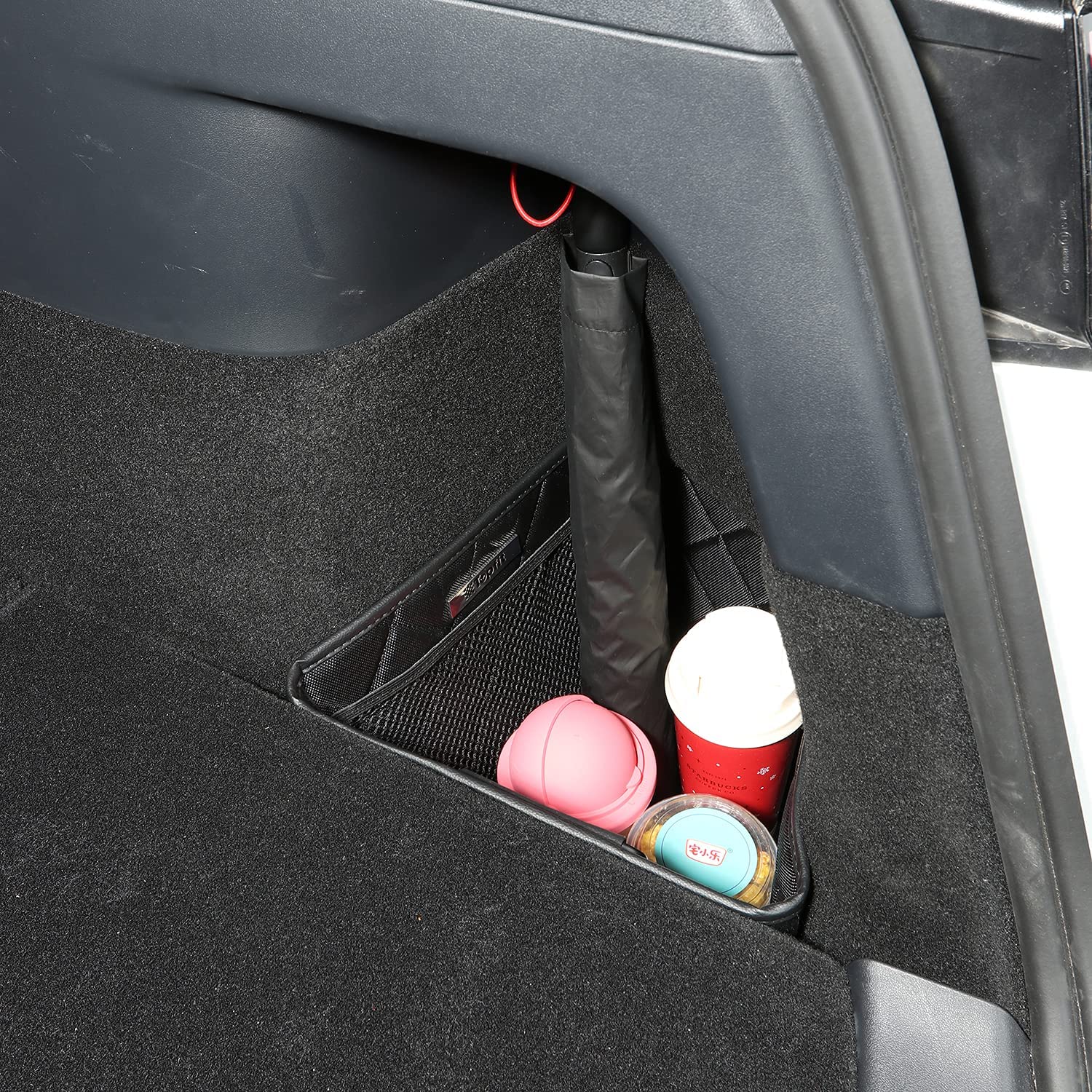 Tesla Model Y Rear Trunk Storage Pocket Organizers, Pair, 2020-2024