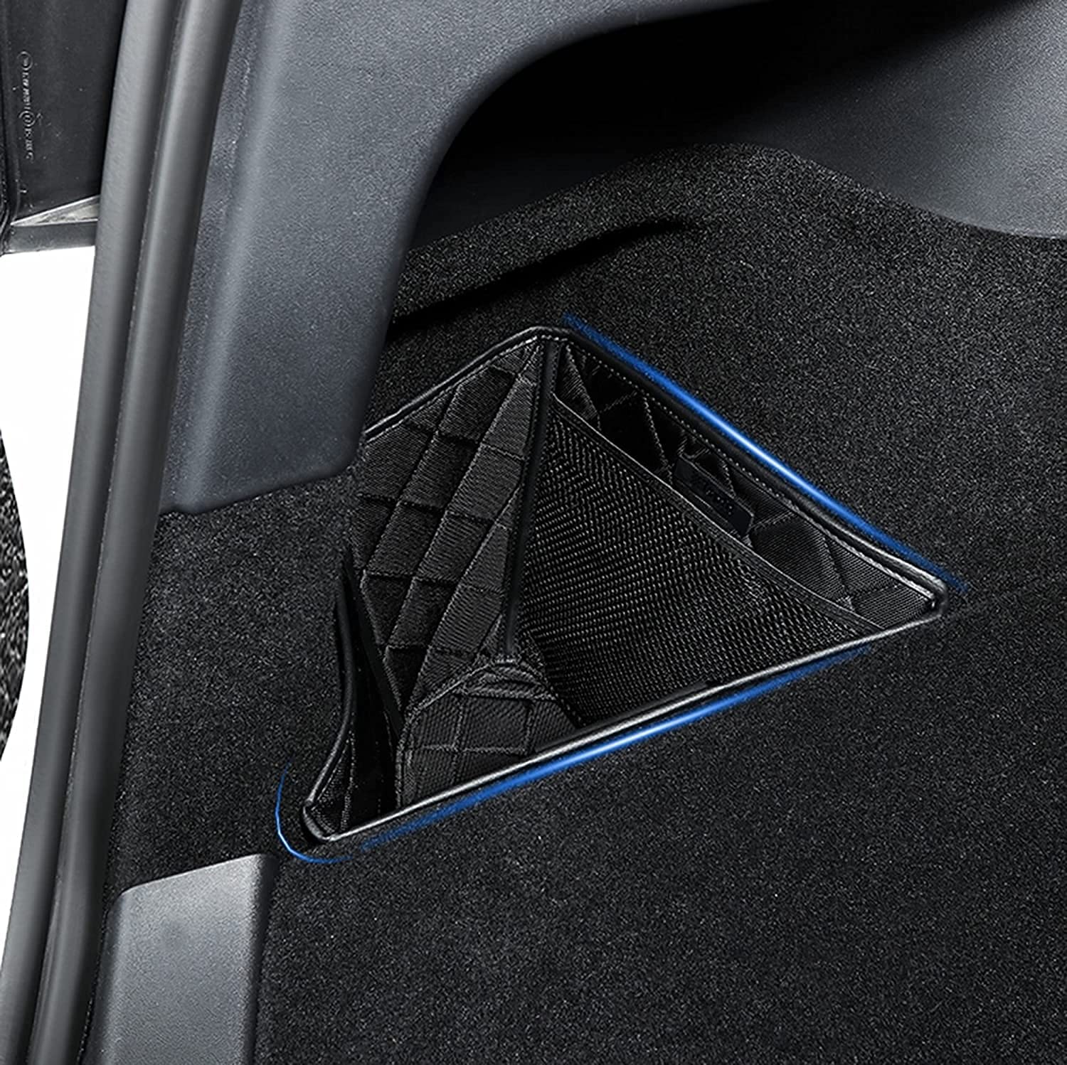 Tesla Model Y Rear Trunk Storage Pocket Organizers, Pair, 2020-2024