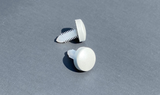 Tesla Model S, 3, X, Y Front Bumper License Plate Hole Cover Plugs, Pearl White PPSW