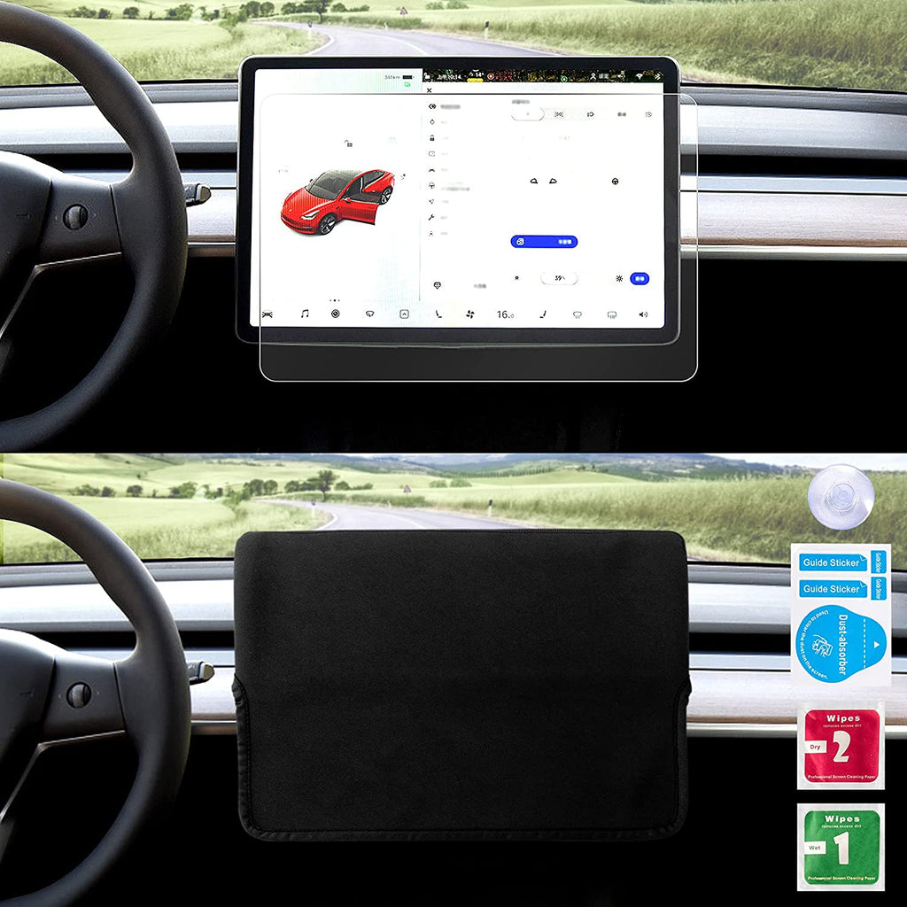 Tesla Model 3, Y Center Screen Protection Kit