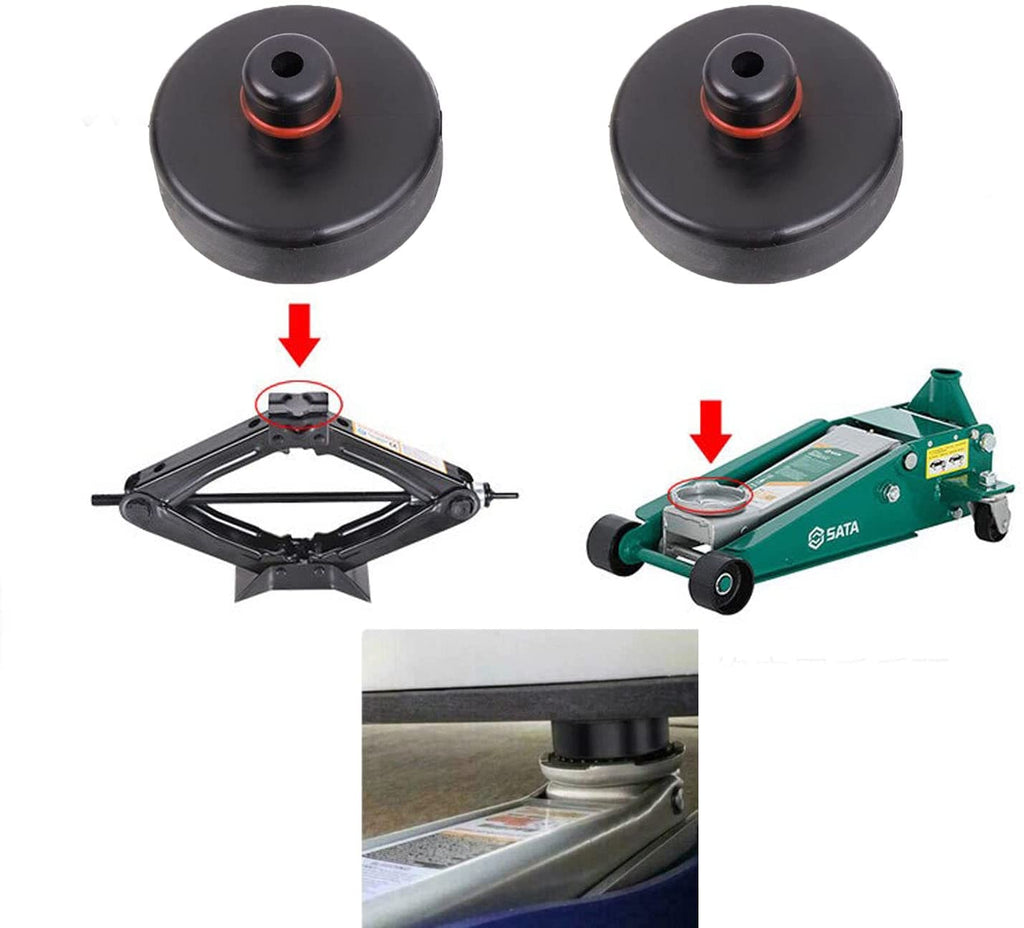 Tesla Model S, 3, X, Y Jack Lifting Pad Pucks Adapter Set, (4) Piece Set