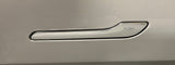 Tesla Model 3, Y, Door Handle Protection Clear Decal Wrap with Word "Push", 4pc Set, 2017-2023