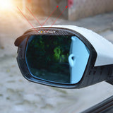 Smart Car Fortwo Side Mirror Rain Covers, Carbon Fiber ABS