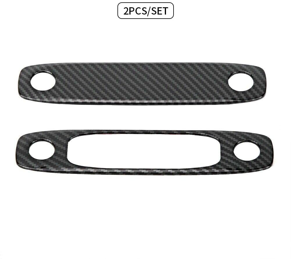 Tesla Model 3, Y Dome Reading Lamp Light Cover Trim, Carbon Fiber, 2017-2024