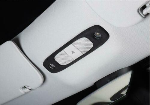 Tesla Model 3, Y Dome Reading Lamp Panel Cover Trim, Deep Gray Alcantara Suede