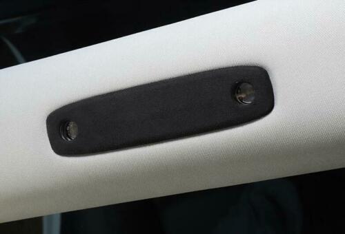 Tesla Model 3, Y Dome Reading Lamp Panel Cover Trim, Deep Gray Alcantara Suede